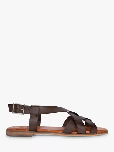 Penelope Chilvers Buttercup Leather Sandals, Chocolate - Brown - Female