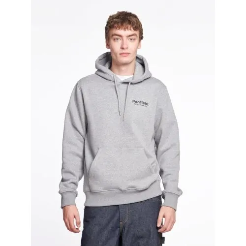 Penfield Mens Vintage Grey Heather Mountain Back Graphic Hoodie