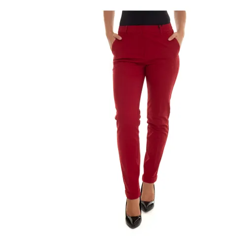 Pennyblack , Alce New York Style Trousers ,Red female, Sizes:
