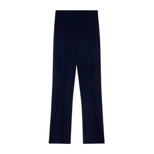Pennyblack , Kick-Flare Jersey Pants ,Blue female, Sizes: