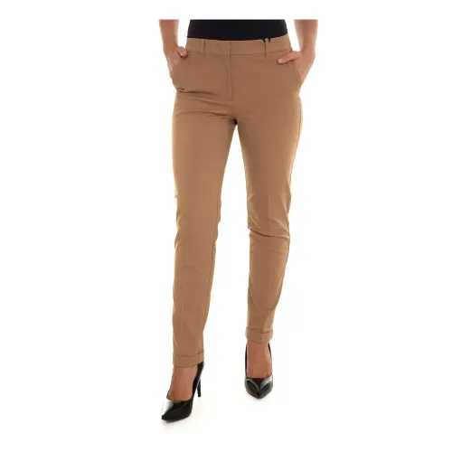 Pennyblack , New York Style Trousers with American Pocket ,Brown female, Sizes: