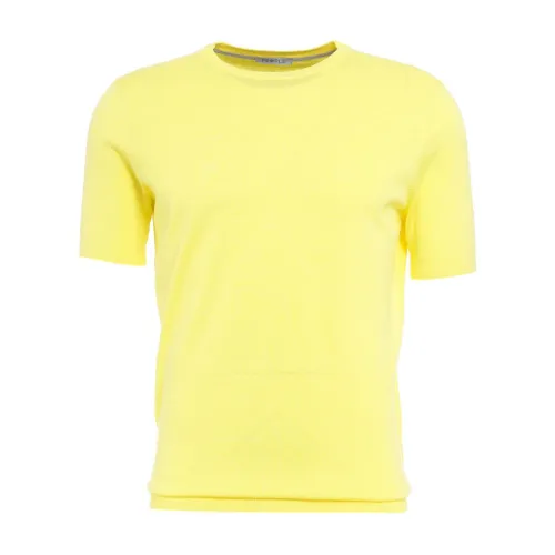 People of Shibuya , Men's Clothing T-Shirts & Polos Yellow Ss24 ,Yellow male, Sizes: