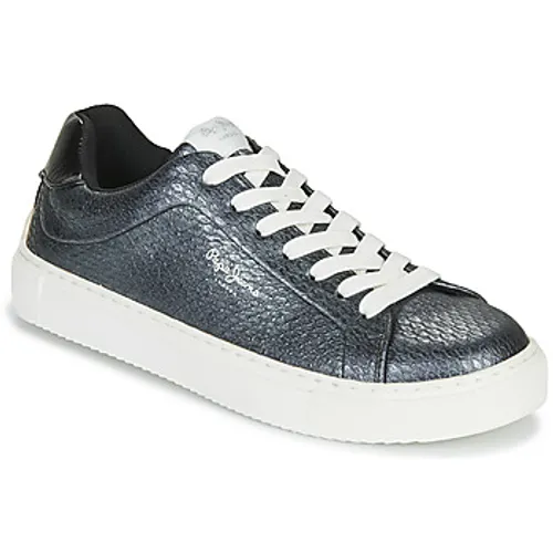 Pepe jeans  ADAM SNAKE  women's Shoes (Trainers) in Grey