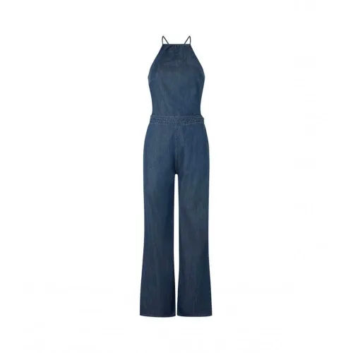 Pepe Jeans , Blue Joanna Jumpsuit - S ,Blue female, Sizes: