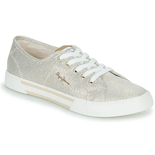 Pepe jeans  BRADY PARTY W  women's Shoes (Trainers) in Gold