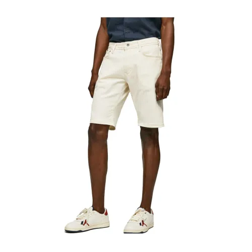 Pepe Jeans , Casual Shorts ,White male, Sizes: