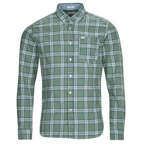Pepe jeans  CROW  men's Long sleeved Shirt in Green