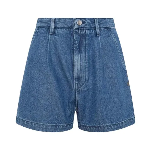 Pepe Jeans , Denim Shorts ,Blue female, Sizes:
