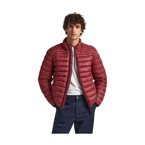 Pepe Jeans , Down Jackets ,Red male, Sizes: