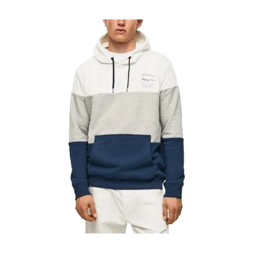 Pepe Jeans , Hoodie ,White male, Sizes: