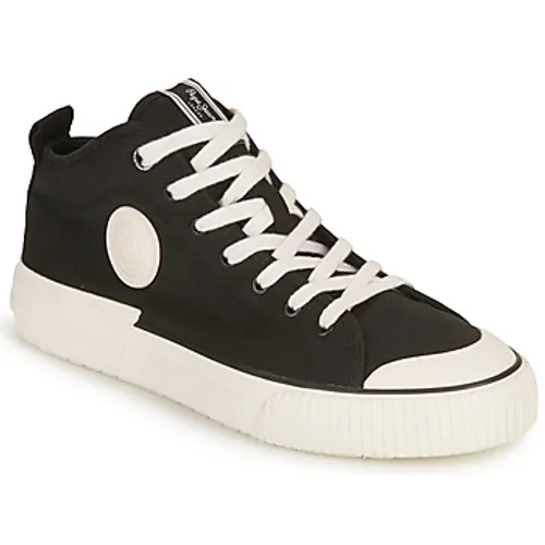 Pepe jeans  INDUSTRY BASIC M  men's Shoes (High-top Trainers) in Black