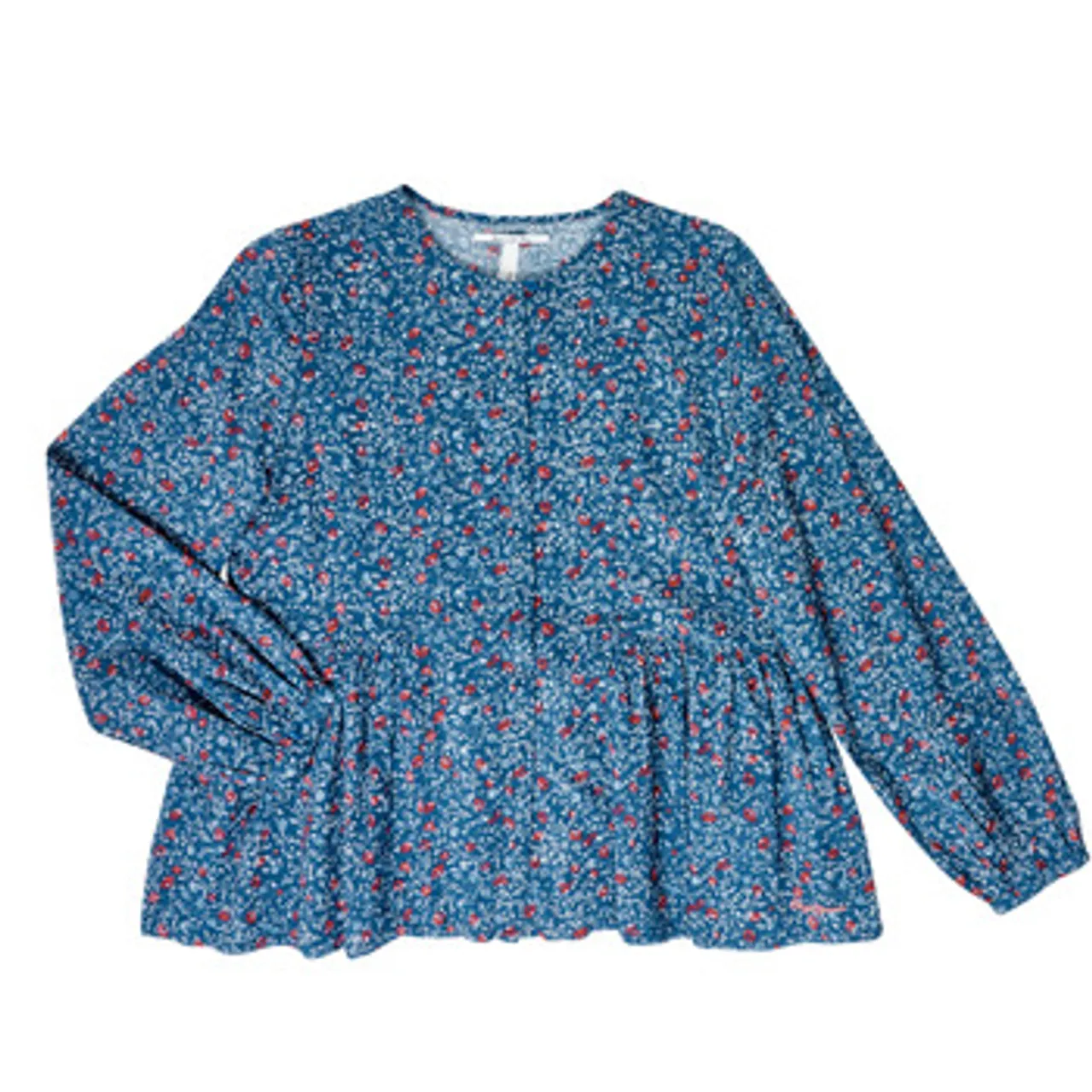 Pepe jeans  ISA  girls's Children's Blouse in Blue