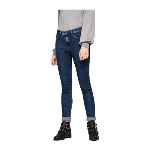 Pepe Jeans , Jena pants ,Blue female, Sizes: