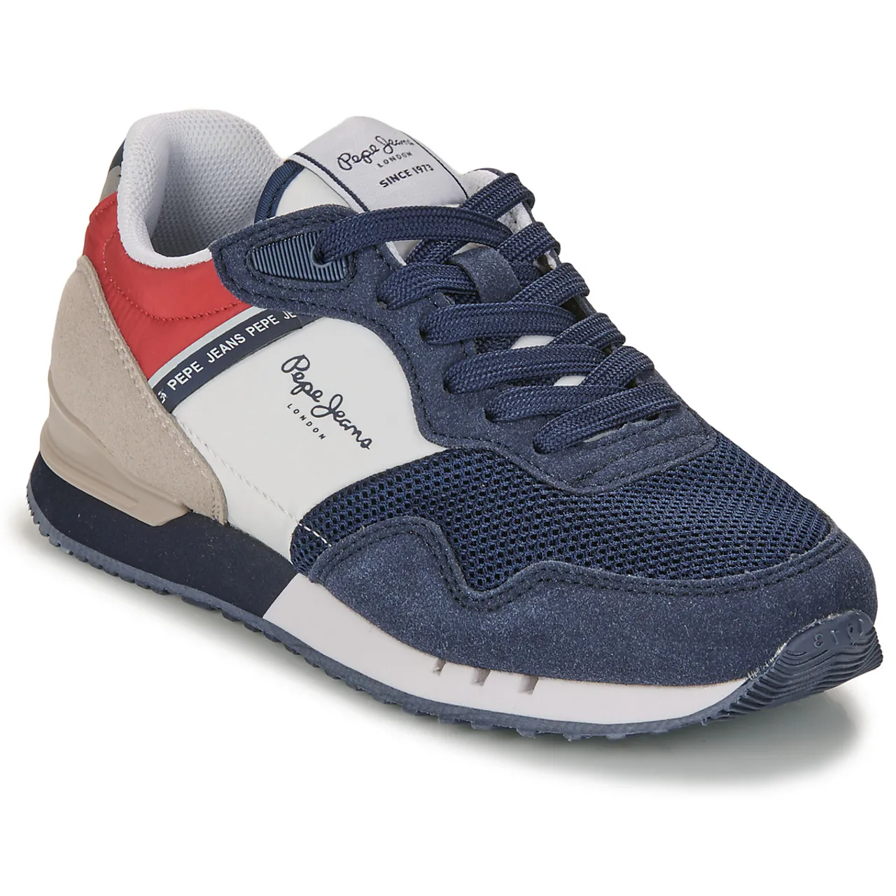Pepe jeans  LONDON URBAN B  boys's Children's Shoes (Trainers) in Marine