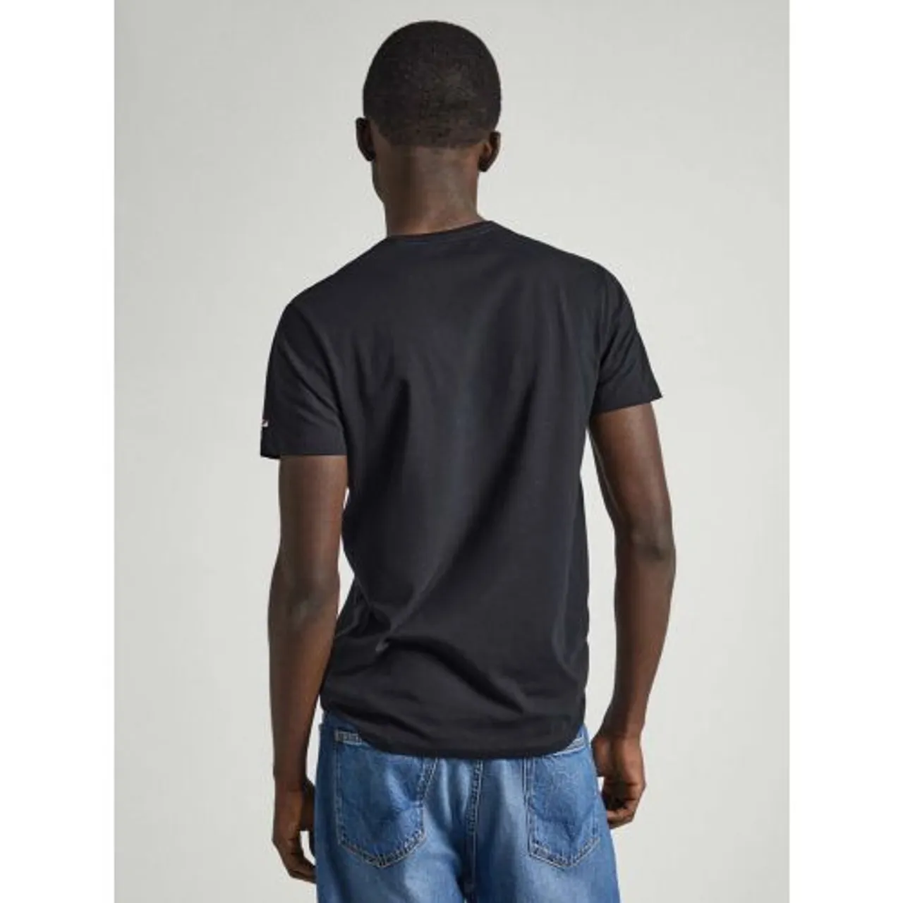 Pepe Jeans Mens Black Original Basic T-Shirt