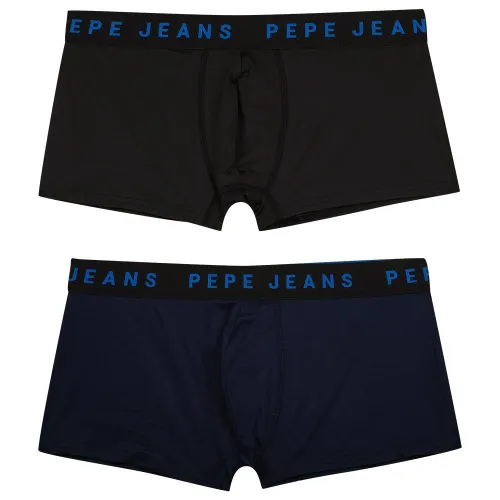 Pepe Jeans Men's Logo Tk Lr 2P Trunks