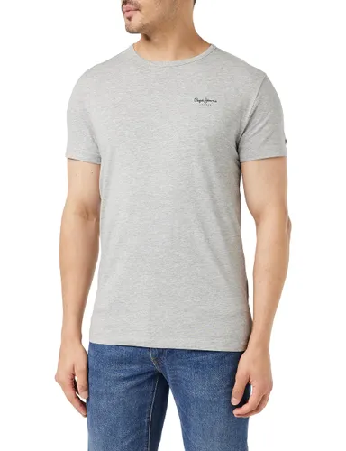 Pepe Jeans Men's Original Basic 3 N T-Shirt Grey Marl