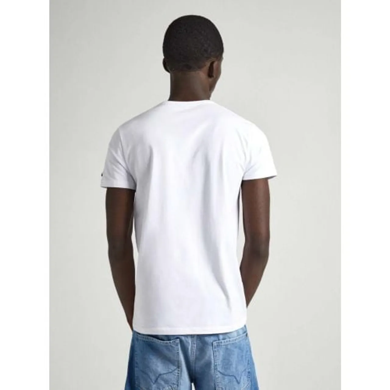 Pepe Jeans Mens White Original Basic T-Shirt