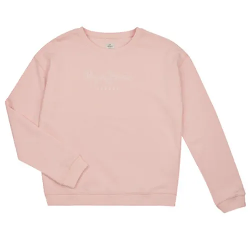 Pepe jeans  ROSE  girls's Children's Sweatshirt in Pink
