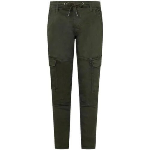 Pepe Jeans , Slim-fit Trousers ,Green male, Sizes: