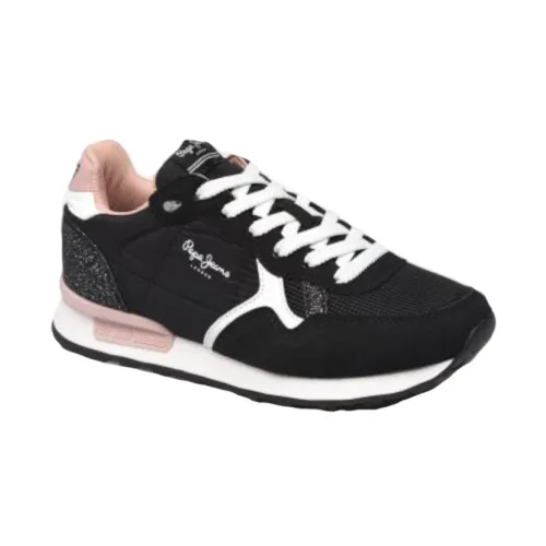 Pepe Jeans , Sneakers ,Black female, Sizes: