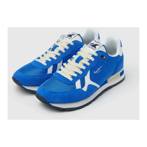 Pepe Jeans , Sneakers ,Blue male, Sizes: