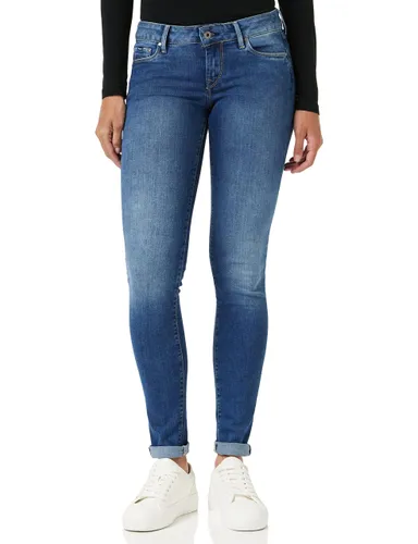 Pepe Jeans Soho Women's Jeans Skinny Fit Mid Waist Denim