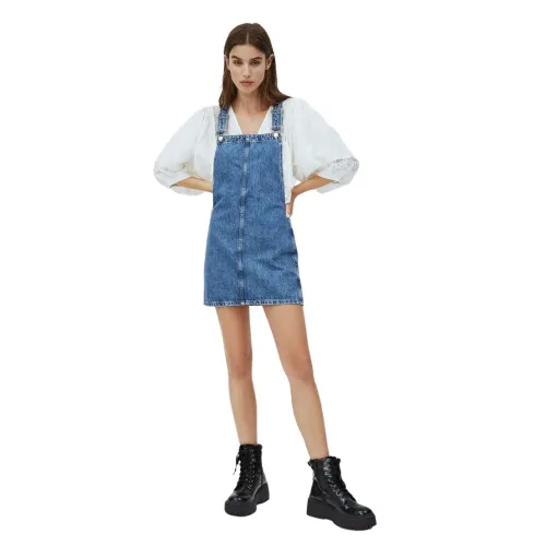 Pepe Jeans , Summer Dress ,Blue female, Sizes: