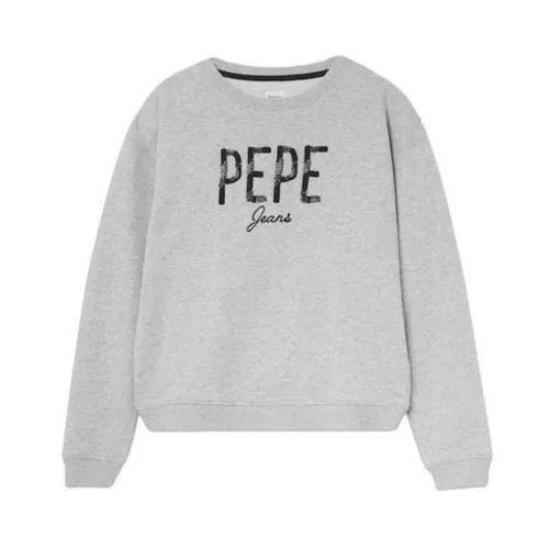 Pepe Jeans , Sweatshirts ,Gray female, Sizes: