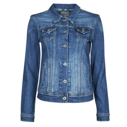 Pepe jeans  THRIFT  women's Denim jacket in Blue