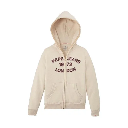 Pepe Jeans , Zip-throughs ,Beige female, Sizes: