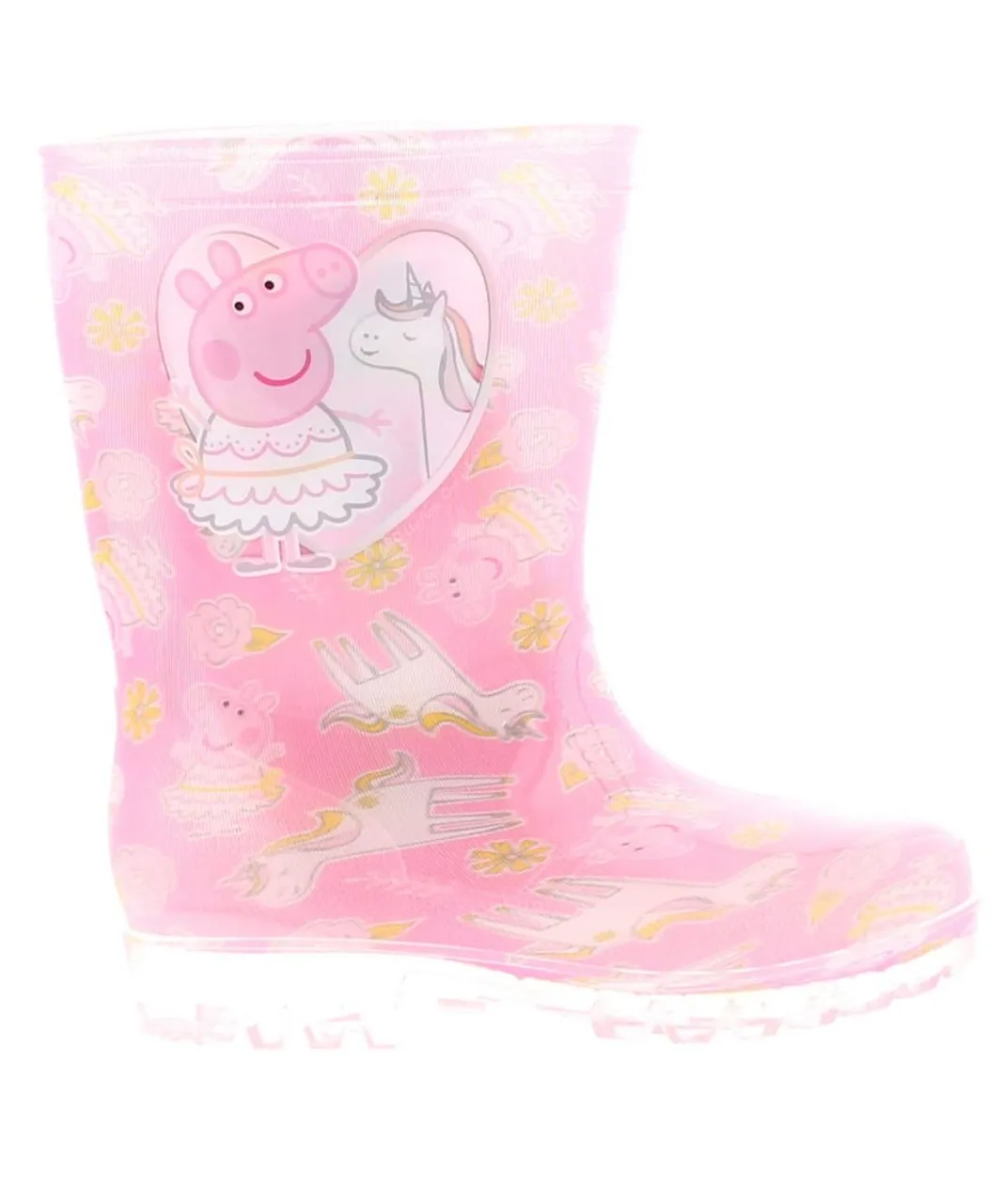 Peppa Pig Girls Wellies Infants Cao Slip On pink