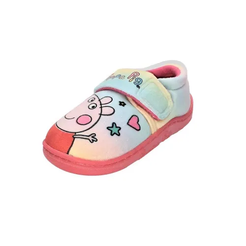 Peppa Pig Ombre Fun Style Girls Pink Slippers