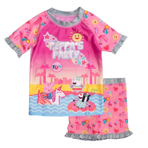 Peppa Pig Party Swimming Top and Shorts
