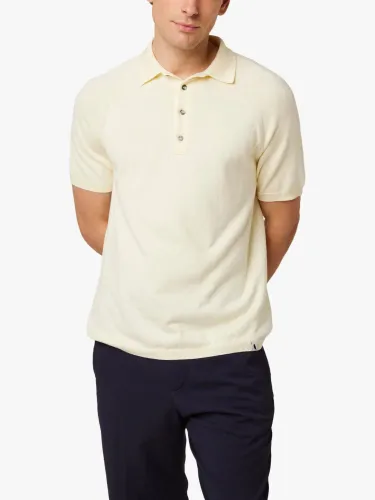 Peregrine Jones Polo Shirt, White - White - Male