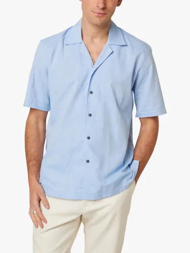 Peregrine Plain Creek Short Sleeve Shirt, Blue - Blue - Male