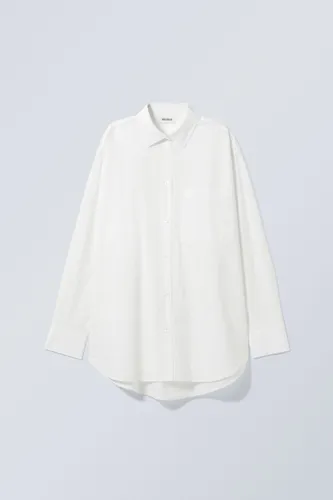 Perfect Cotton Poplin Shirt - White