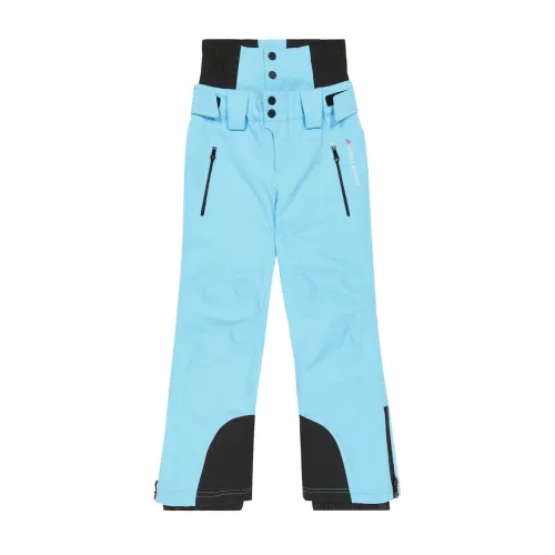 Perfect Moment , Kids Chamonix Ski Pants, Sky Blue ,Blue male, Sizes: