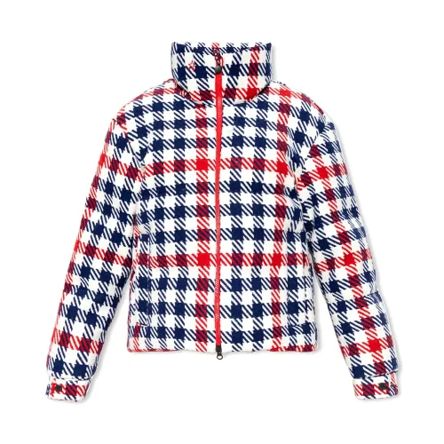 Perfect Moment , Star Gingham Polywool Jacket ,Red female, Sizes: