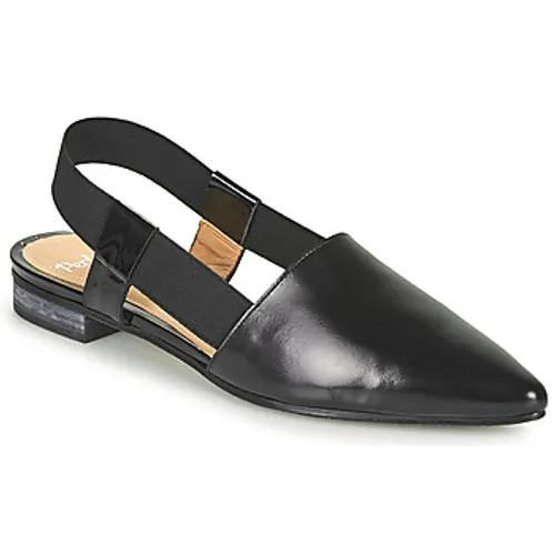 Perlato  11003-JAMAICA-VERNIS-NOIR  women's Sandals in Black