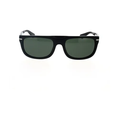 Persol , Bold and Refined Sunglasses with Original Colors ,Black male, Sizes: