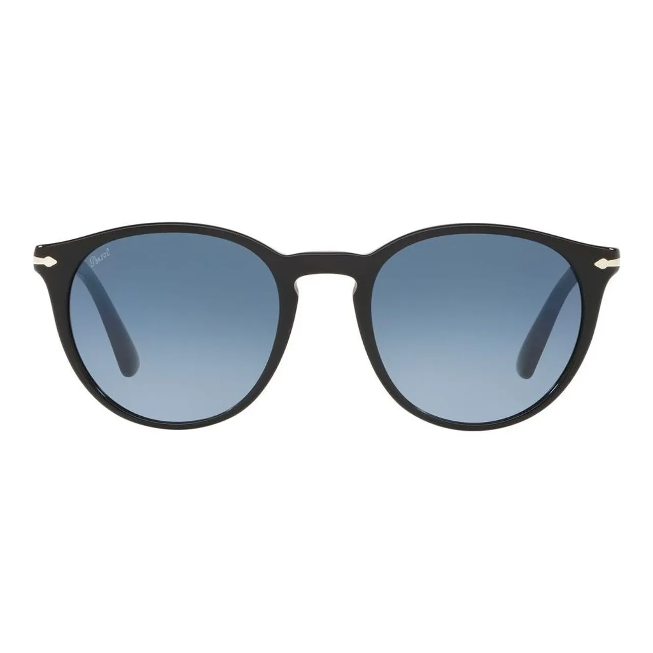 Persol , Galleria '900 Sunglasses Black/Blue Shaded ,Black male, Sizes: