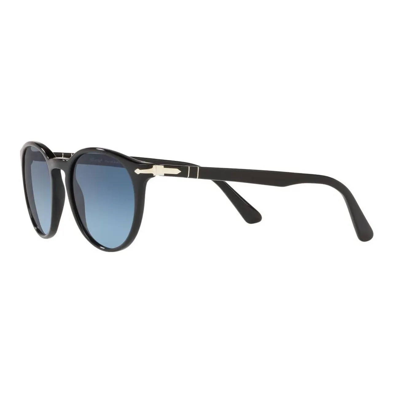 Persol , Galleria '900 Sunglasses Black/Blue Shaded ,Black male, Sizes: