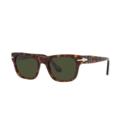 Persol , Havana/Green Sunglasses ,Brown unisex, Sizes: