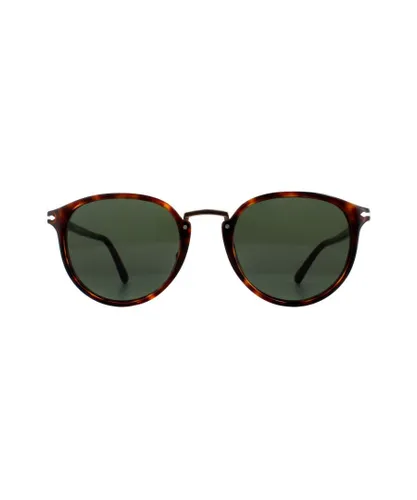 Persol Mens Sunglasses PO3210S 24/31 Havana Green - Brown - One