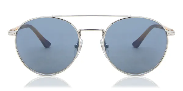 Persol PO1011S Asian Fit 518/56 Men's Sunglasses Silver Size 52