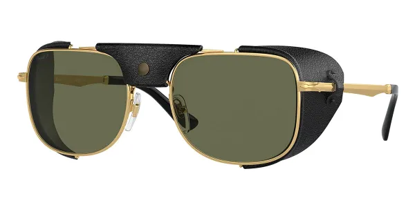 Persol PO1013SZ Polarized 114958 Men's Sunglasses Gold Size 55