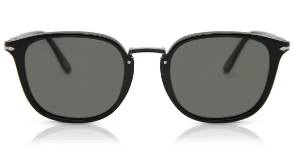 Persol PO3186S Polarized 95/58 Men's Sunglasses Black Size 53