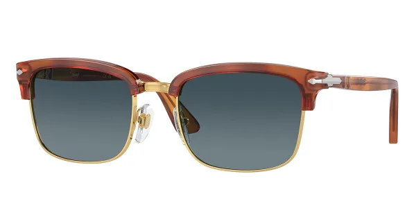 Persol PO3327S Polarized 96/S3 Men's Sunglasses Gold Size 56