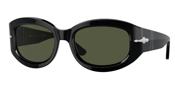 Persol PO3335S 95/31 Men's Sunglasses Black Size 56